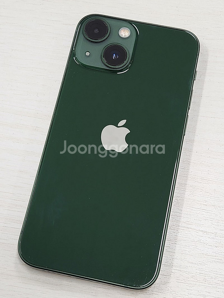 아이폰13미니 그린색상(희귀컬러) 128용량 새상품컨디션 초S급 단말기 40만 판매합니다--2