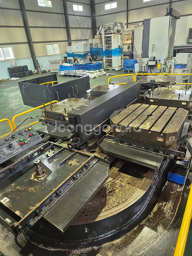 위아 KH63G 6P 2018년식 수평머시닝센터 6파랫트 호리젠탈 630파랫트 630각 판매합니다--4