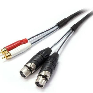 카나레 2채널 오디오케이블 2RCA to 2XLR(암) 판매