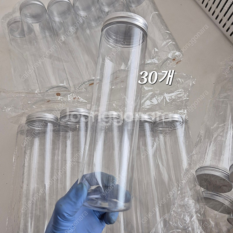 다양한 플라스틱 공병 용기 새제품 판매--3