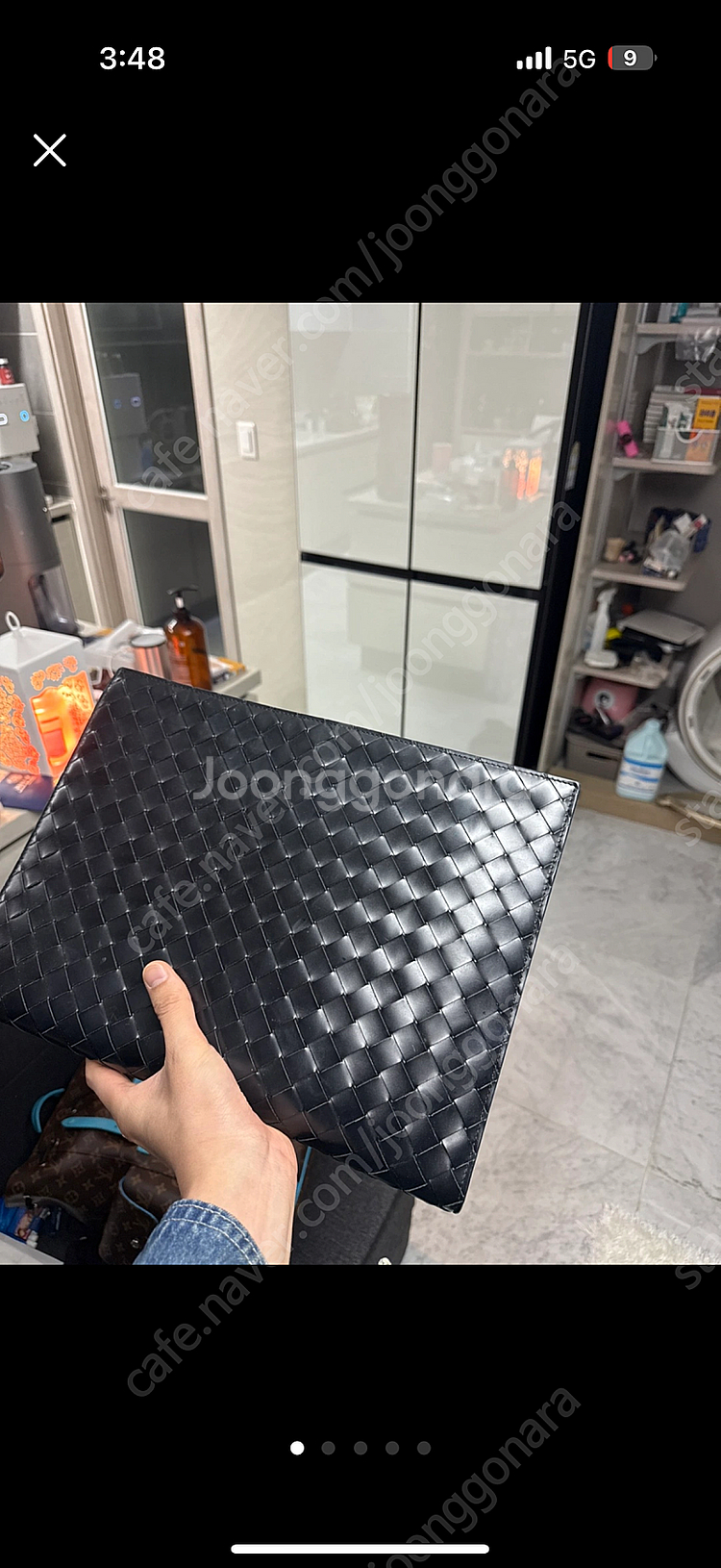 보테가 베네타 클러치 블랙 (50%이상할인)--0