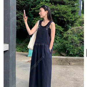 BR 브런치 가든 오버롤 원피스(네이비)