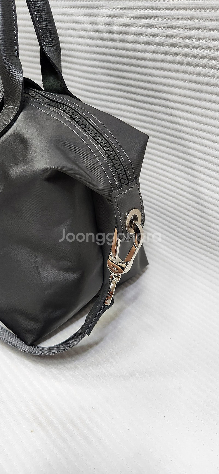 롱샴 르 플리아쥬 에너지 탑핸들백 스몰--1