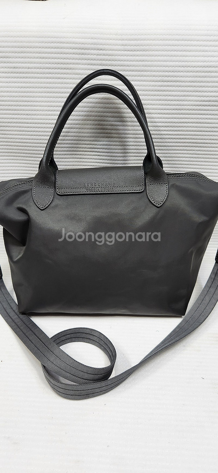 롱샴 르 플리아쥬 에너지 탑핸들백 스몰--3