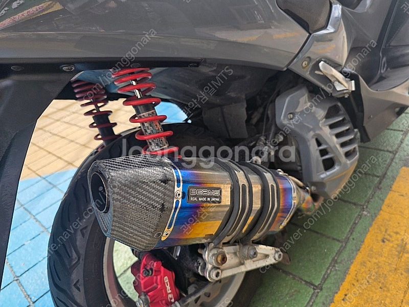 nmax빔즈머플러정품 15~20년식--1