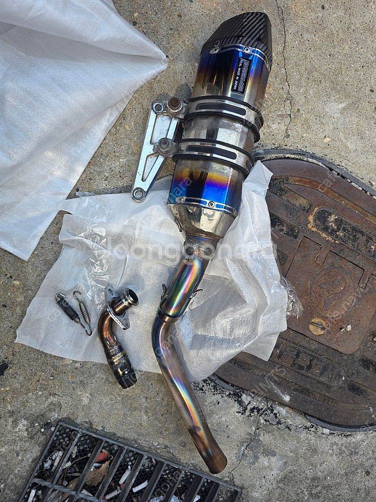 nmax빔즈머플러정품 15~20년식--5