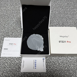 메가댑(Megadap) ETZ21 Pro 박스 풀셋 팝니다.