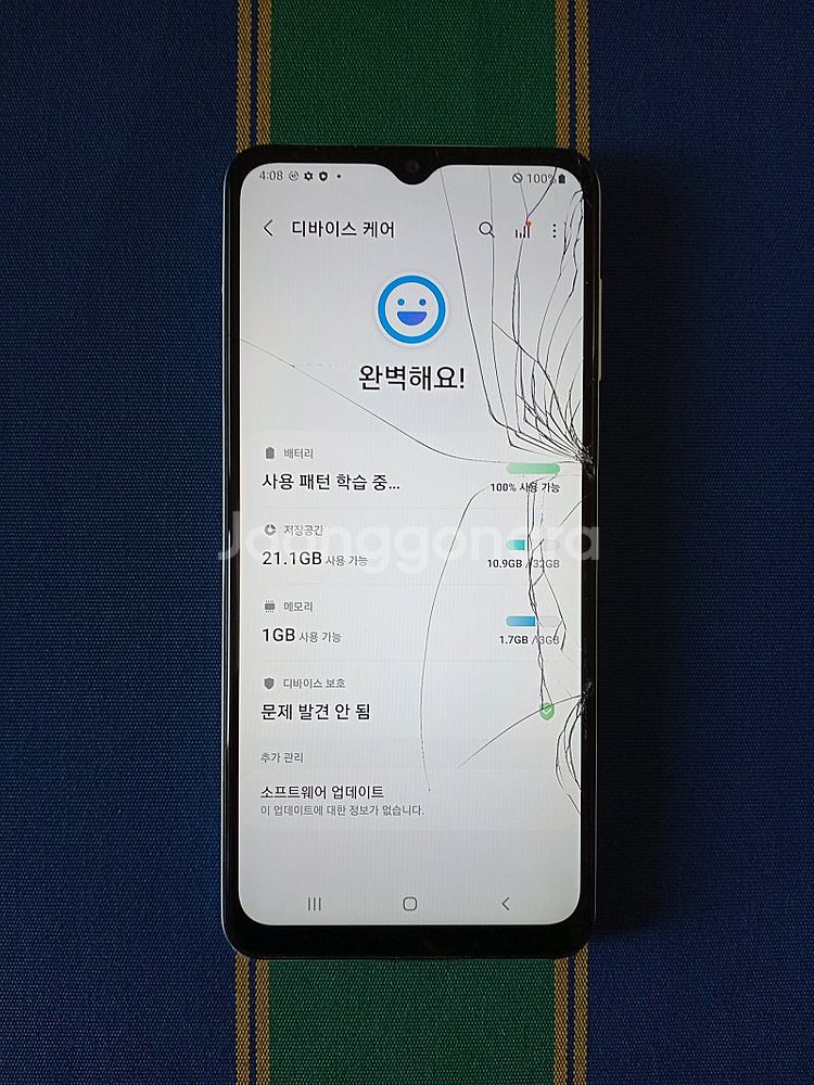 갤럭시A31 A12(부품폰)2대 팝니다--6