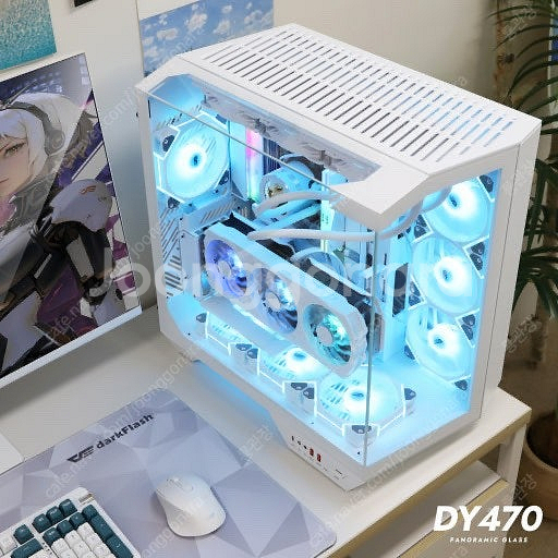 새제품) 다크플래쉬 DM12 Pro ARGB 화이트 x...--6