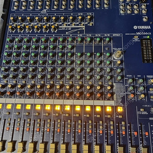 야먀하오디오믹서 MG-166CX