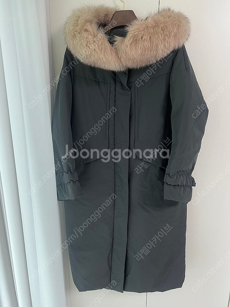 마인 디테처블 폭스퍼 구스 다운 점퍼 한섬--0