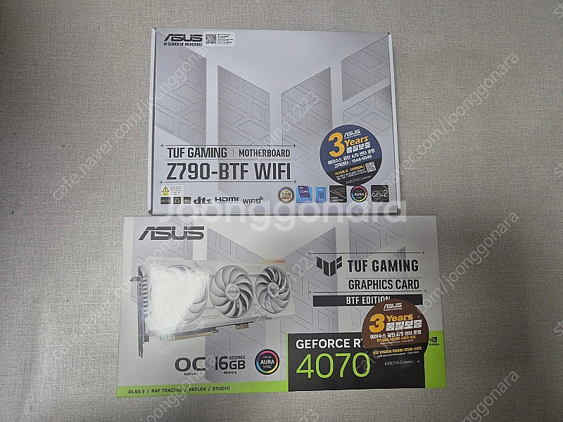 ASUS 4070TI SUPER BTF 와 Z790- ...--5