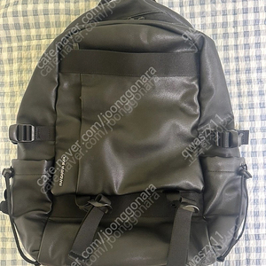 깨끗한 만다리나덕 노마드 블랙 NOMAD 가죽 백팩 판매합니다