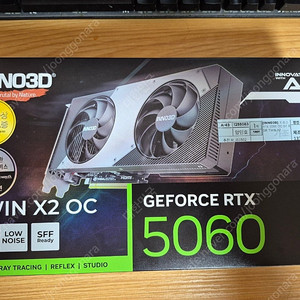 inno3d rtx5060 그래픽카드 판매합니다.