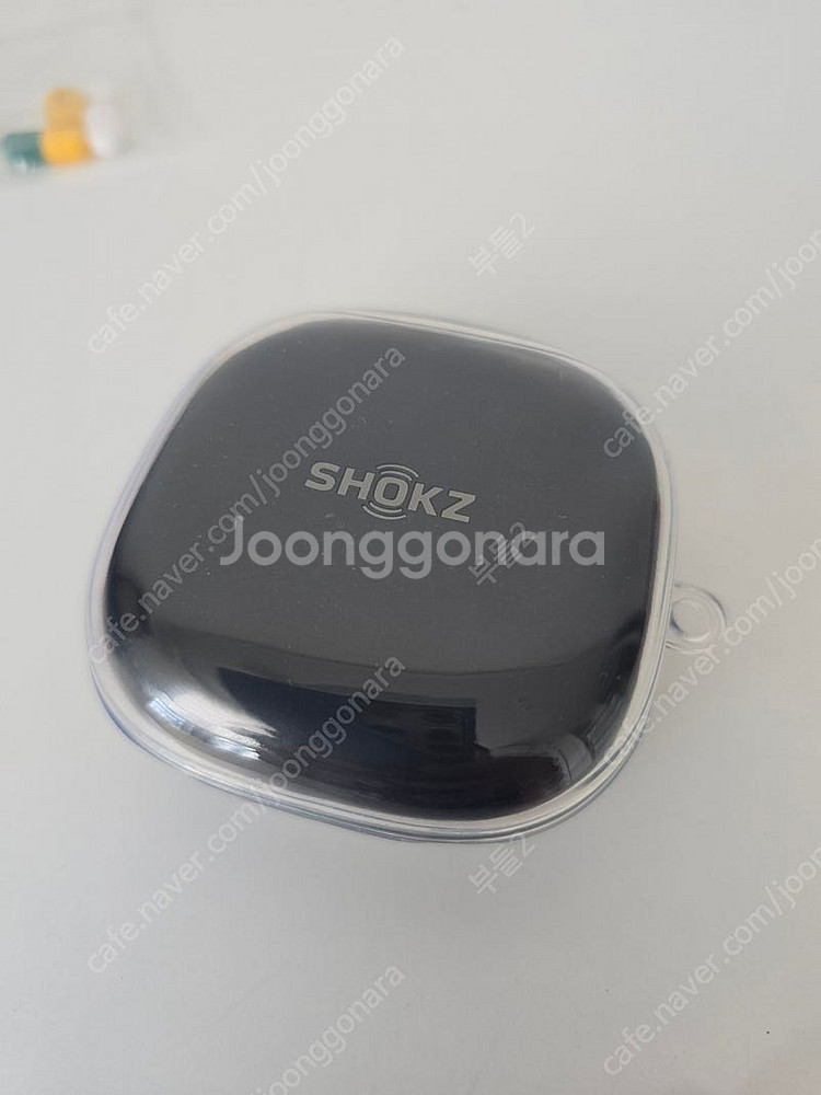 샥즈 오픈핏2플러스 블랙 민트급--1