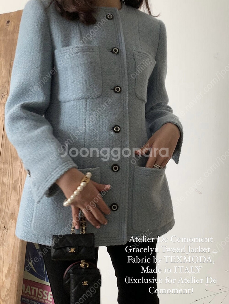 쎄모먼 - 트위드자켓 Gracelyn tweed jacket--3