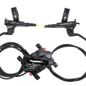 BR-M6120 유압 디스크 브레이크 캘리퍼스 4 피스톤 M6120 분할 브레이크 MTB 자전거 내리막 D03S 패드