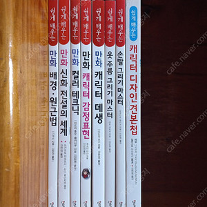쉽게 배우는 만화 작법서 드로잉 일괄