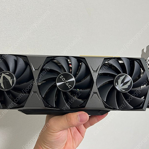 Rtx 3080 조텍 트리니티 12g 민트급 보증남아있음