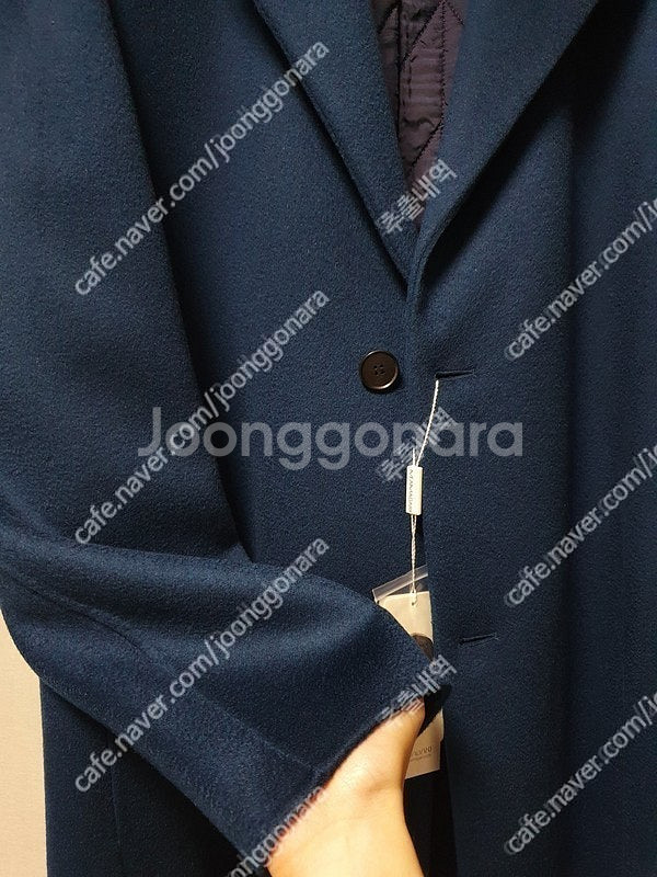 남자코트 마마가리 싱글 핸드메이드 코트 50사이즈 판매...--2