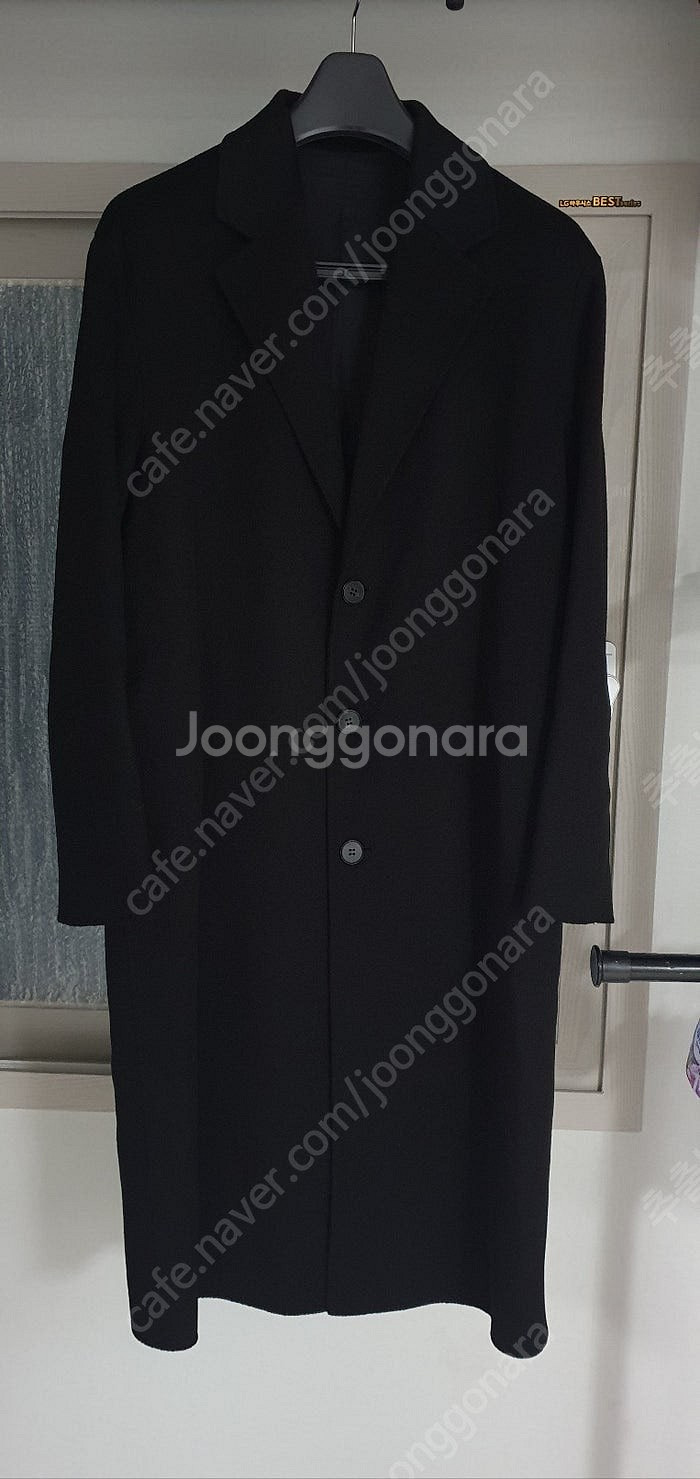 남자코트 마마가리 캐시미어50 핸드메이드 코트 48사이...--0