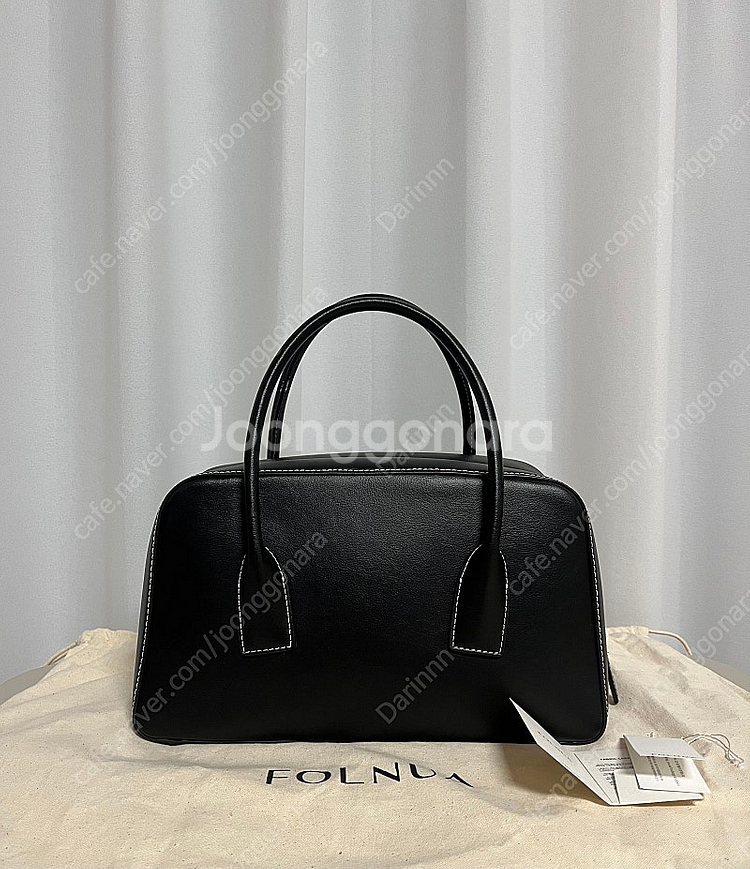 폴뉴아 파운드 백(POUND BAG) 블랙 스티치--1