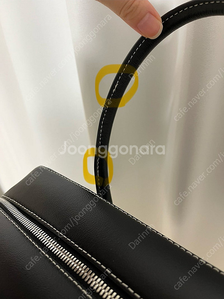 폴뉴아 파운드 백(POUND BAG) 블랙 스티치--6