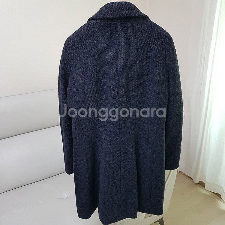 [66]정품 샤넬 자켓 롱코트 트위드 코트 샤넬코트 캐...--3