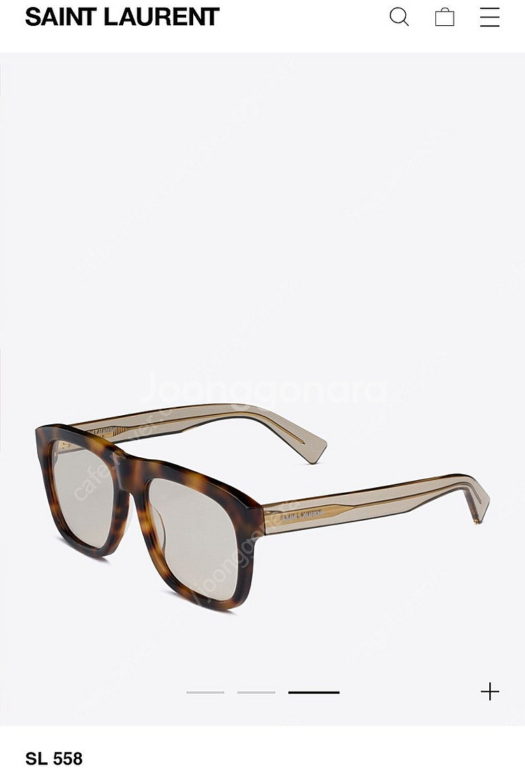 생로랑 선글라스 sl558남녀공용(식스앤어하프)--7