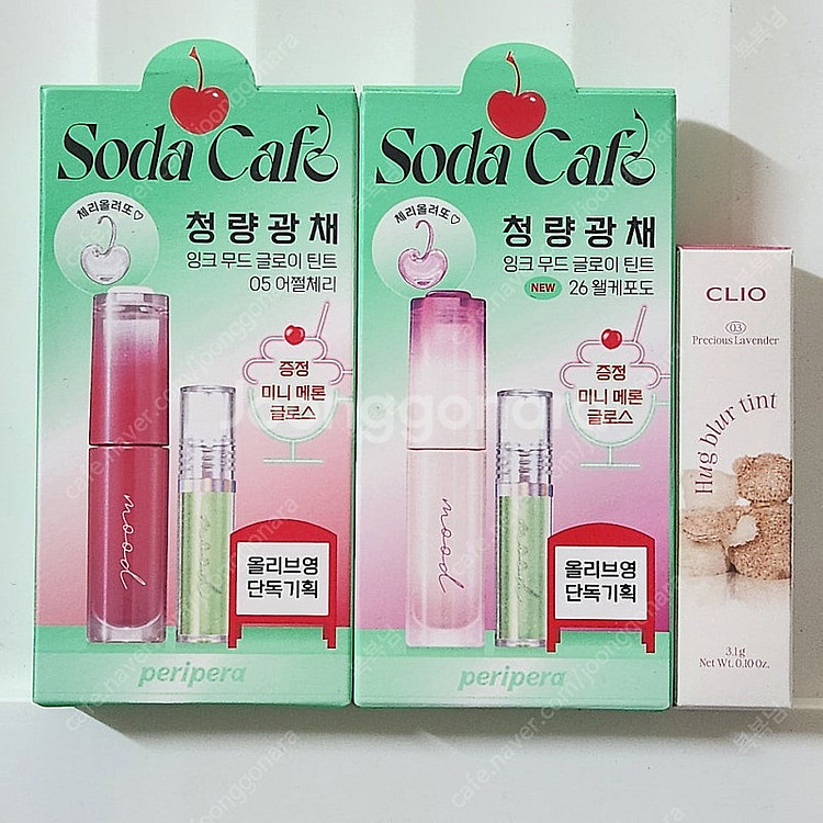 (새상품) 에스쁘아 더슬릭 립스틱+틴트/페리페라 왤케포...--2
