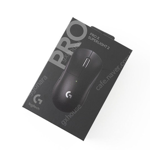 로지텍 지슈라2 PRO X SUPERLIGHT 2 무선 마우스 블랙 판매합니다