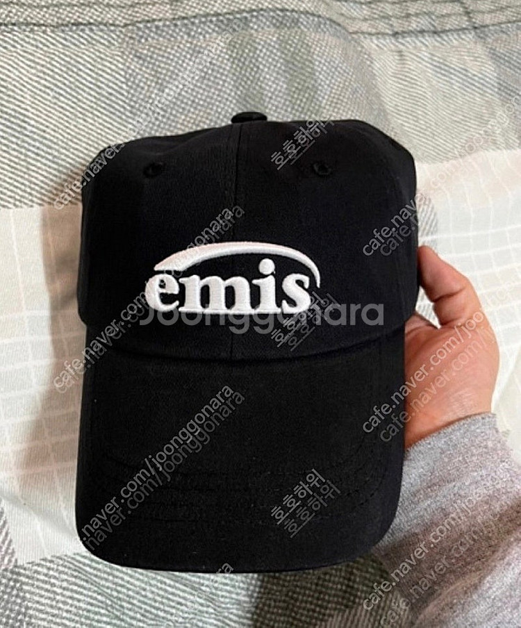 [emis]이미스 뉴로고 볼캡 블랙 새상품 판매합니다--0