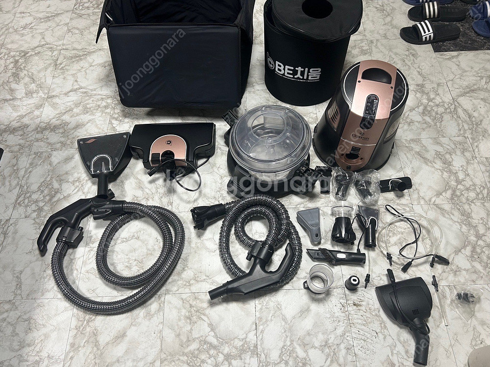 비치움 건습식 청소기 실사용 3회 거의 새것--2
