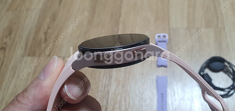 워치4 40mm 핑크골드 블루투스--3