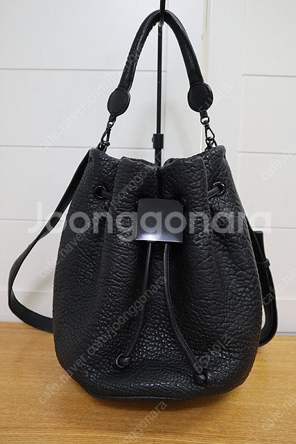 굿상아 가죽 버킷백 복조리 토트/숄더백--0