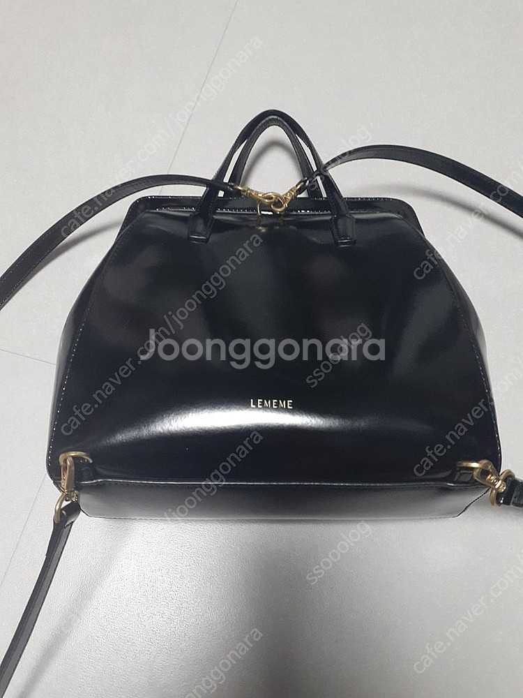 르메메 삭보 블랙 가방 팔아요--3