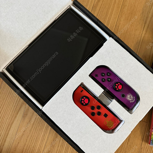 닌텐도 스위치 OLED 스칼렛 바이올렛 에디션