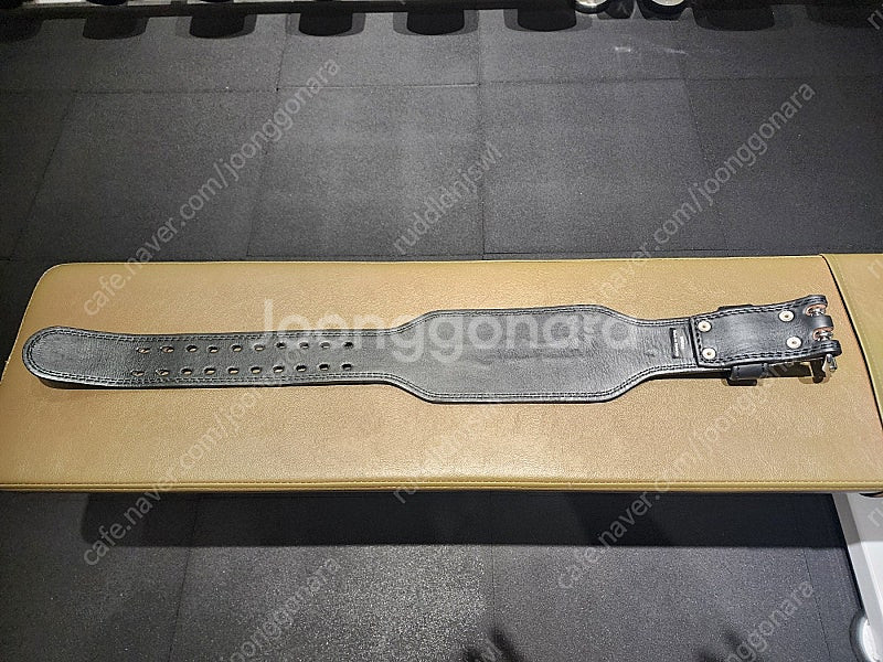 하빈져 프로 레더 벨트 헬스 웨이트 리프팅+벨트 파우치...--3