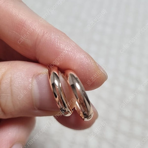 14k 링귀걸이, 핑크골드