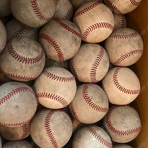중고 야구공 최다판매