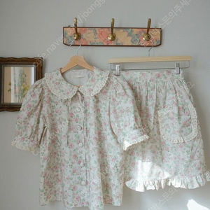 새상품) 달링스튜디오 빈티지 로즈 투피스