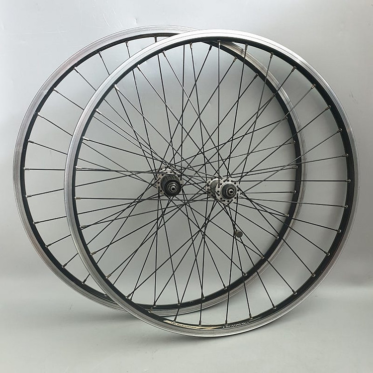 MTB 시마노 26인치 XT 휠셋+마빅 317 림 디스크+26인치 LX 림브레이크 휠셋 이미지