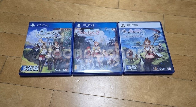ps4,5 라이자의 아틀리에1~3--0