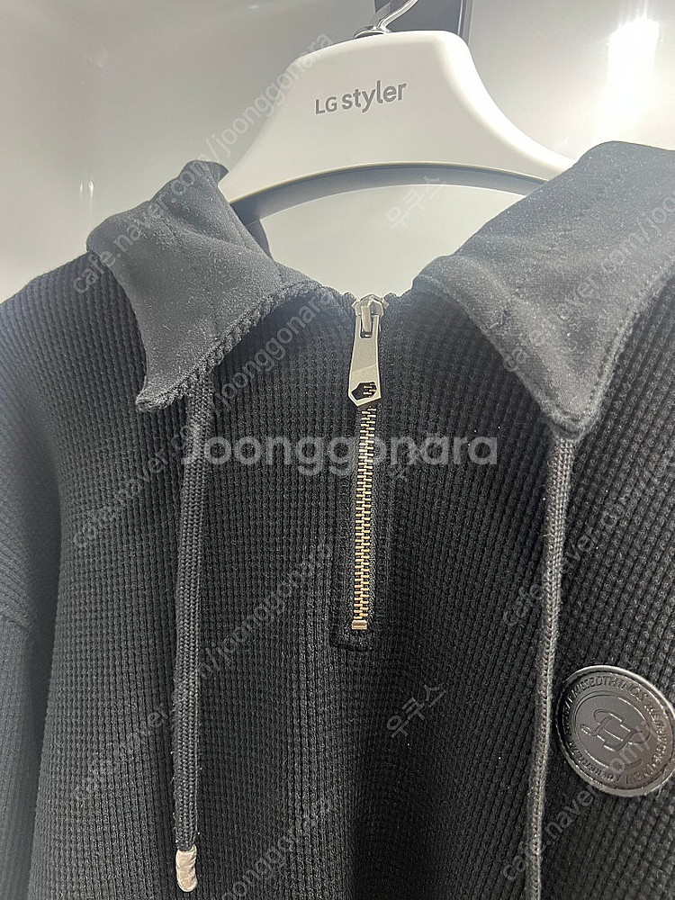 아더에러 스페릭 로고 후드티--2