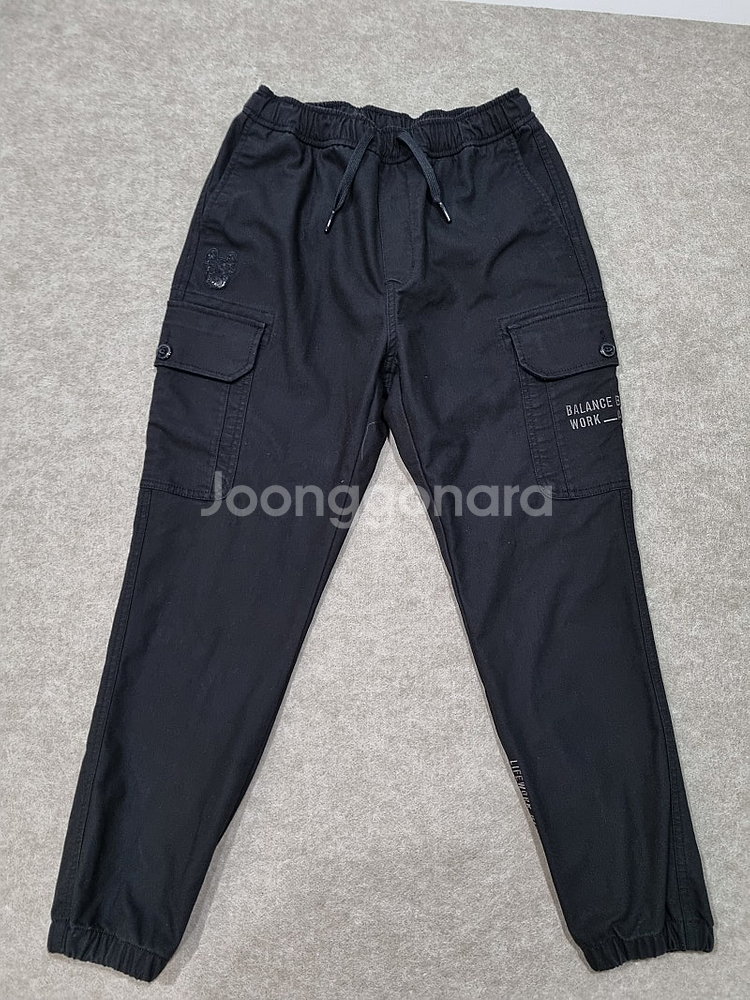 여성 S 라이프워크 카고 팬츠 밴딩 바지--0