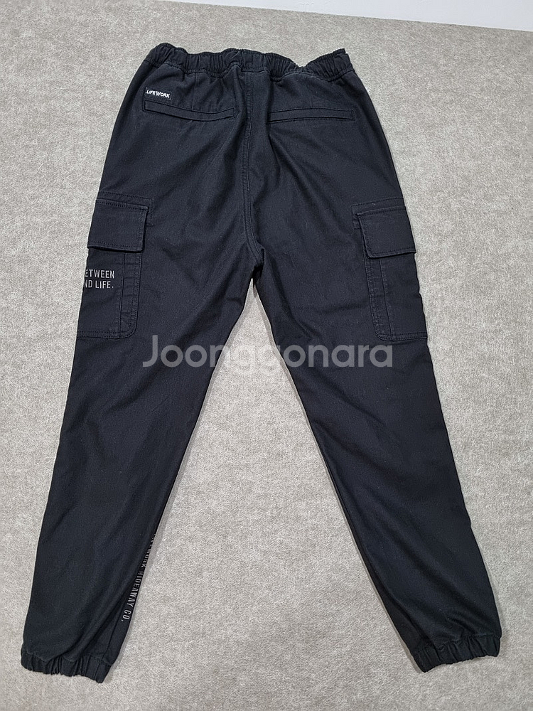 여성 S 라이프워크 카고 팬츠 밴딩 바지--2