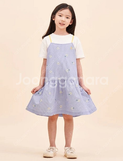 (새상품) 빈폴 키즈 시어서커 데이지 원피스 & 티셔츠...--0