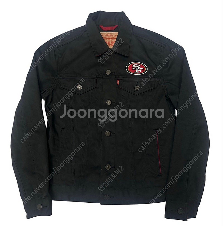 리바이스 NFL 블랙 샌프란시스코자켓 S--0