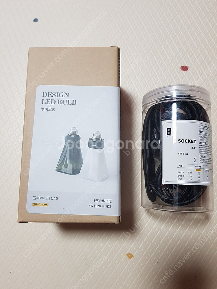 루미르B 전구 세트--0