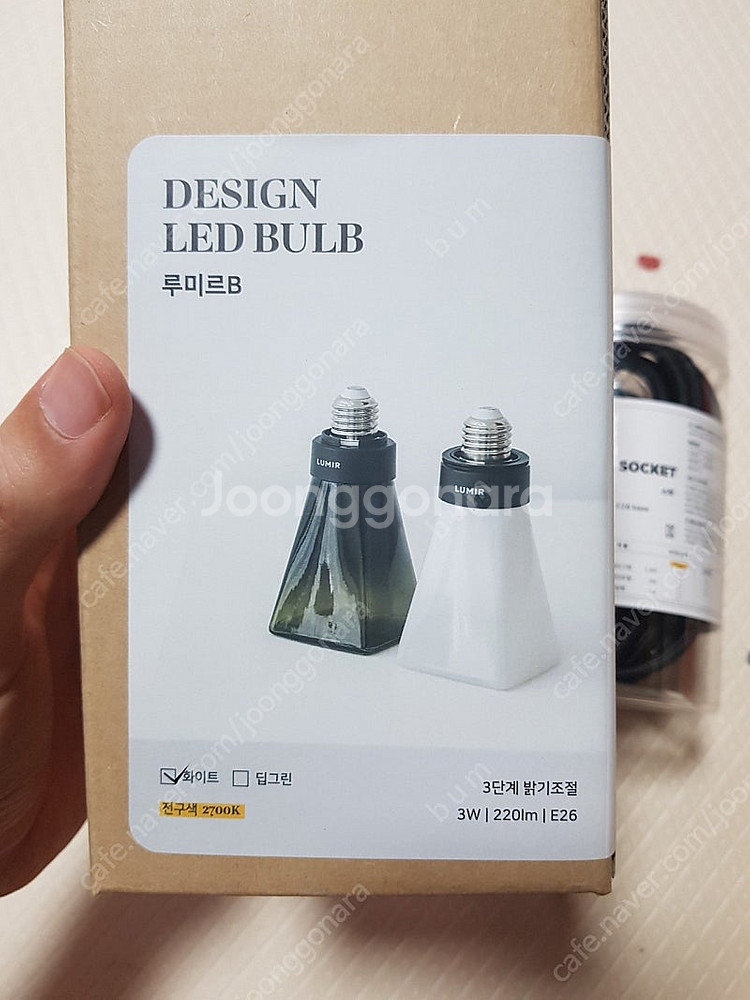 루미르B 전구 세트--1